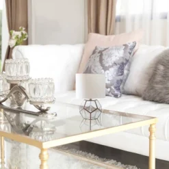 Glass And Brass Sphere Table Lamp - Elegant Designs -Famous Lighting Store GUEST c729ebb5 3128 413f b440 2b1022778a0f