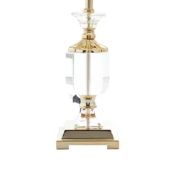 Crystal Table Lamp With Drum Shade Gold - Olivia & May 19 Crystal Table Lamp With Drum Shade Gold - Olivia & May -Famous Lighting Store GUEST c81c09d7 4b90 4095 8c53 ee88304c22db