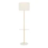 Chloe Contemporary Shelf Floor Lamp With Marble Base/Glass Shelf And Linen Shade White (Includes LED Light Bulb) - LumiSource 1 Chloe Contemporary Shelf Floor Lamp With Marble Base/Glass Shelf And Linen Shade White (Includes LED Light Bulb) - LumiSource -Famous Lighting Store GUEST c895b209 9179 4d2c 9082 97f61baaa097
