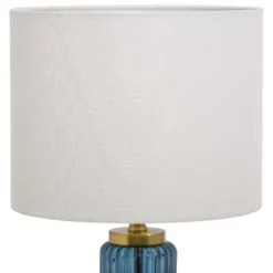 19.5" Vivian Cylinder Base Table Lamp Blue/Gold - River Of Goods 8 19.5" Vivian Cylinder Base Table Lamp Blue/Gold - River Of Goods -Famous Lighting Store GUEST c9433086 743a 4acd b69a 73dd53c07532
