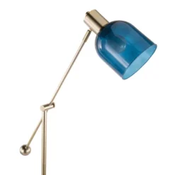 73" Marcel Floor Lamp Blue/Gold/White - LumiSource -Famous Lighting Store GUEST c9869b86 6b3d 44e7 bd23 875187f693f2