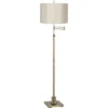 360 Lighting Swing Arm Floor Lamp Adjustable Height 70" Tall Antique Brass Off White Embroidered Hourglass Fabric Drum Shade Living Room 1 360 Lighting Swing Arm Floor Lamp Adjustable Height 70" Tall Antique Brass Off White Embroidered Hourglass Fabric Drum Shade Living Room -Famous Lighting Store GUEST cb787a27 852e 48f8 b0ec c1466cc53b42