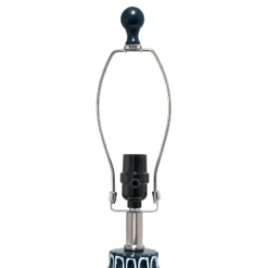 Moroccan Table Lamp With Fabric Shade Blue - Lalia Home -Famous Lighting Store GUEST cb831f17 3344 4158 80b1 e1f2136aa52e