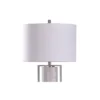 Abyaz Open Square Framed Marble Table Lamp With Drum Shade White - StyleCraft -Famous Lighting Store GUEST cb84eba1 4954 44a1 8d63 964304c2010f