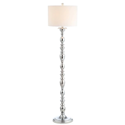 Wilhelmina Floor Lamp (Includes LED Light Bulb) Chrome - Safavieh Wilhelmina Floor Lamp (Includes LED Light Bulb) Chrome - Safavieh -Famous Lighting Store GUEST ce4161c2 263b 481c b387 51709926bb57
