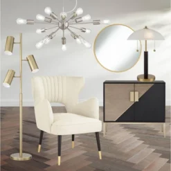 360 Lighting Mid Century Modern Desk Lamp 19 1/2" High Brown Wood White Frosted Glass Dome Shade For Bedroom Living Room Office 8 360 Lighting Mid Century Modern Desk Lamp 19 1/2" High Brown Wood White Frosted Glass Dome Shade For Bedroom Living Room Office -Famous Lighting Store GUEST cf6aa706 465c 44ef 9f57 04a8d351994d