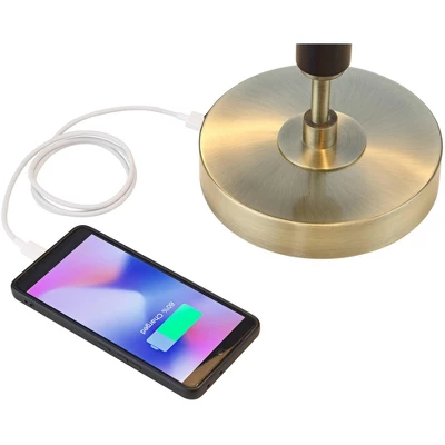 Possini Euro Design Possini Euro® Wyndham Desk Lamp with Glass Shade and Dual USB Ports Possini Euro Design Possini Euro® Wyndham Desk Lamp With Glass Shade And Dual USB Ports -Famous Lighting Store GUEST cfa3a629 69c9 4678 8598 75a383393ac9