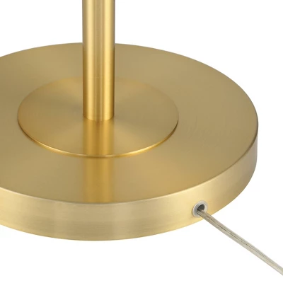 360 Lighting Modern Downbridge Floor Lamp 61 1/2" Tall Warm Gold Metal Off-White Linen Drum Shade for Living Room Reading Bedroom 360 Lighting Modern Downbridge Floor Lamp 61 1/2" Tall Warm Gold Metal Off-White Linen Drum Shade For Living Room Reading Bedroom -Famous Lighting Store GUEST d01cacf9 52ab 48e4 9560 f3ffba0a6363