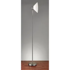 Swivel Torchiere Brushed Steel - Adesso -Famous Lighting Store GUEST d2a3b7dc f0ca 4e2b af98 93ff58b89f71