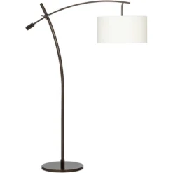 Possini Euro Design Raymond Modern Arc Floor Lamp 69" Tall Bronze Adjustable Boom Arm Off White Linen Drum Shade For Living Room Reading Bedroom Home 6 Possini Euro Design Raymond Modern Arc Floor Lamp 69" Tall Bronze Adjustable Boom Arm Off White Linen Drum Shade For Living Room Reading Bedroom Home -Famous Lighting Store GUEST d2da0390 01fe 482b 8caa 0a3f36a8ee53