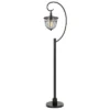 63" Alma Metal And Glass Down Bridge Lantern Style Floor Lamp (Includes Light Bulb) Dark Bronze - Cal Lighting -Famous Lighting Store GUEST d2e92252 ddc0 4882 aa04 c3fc3a0340b5