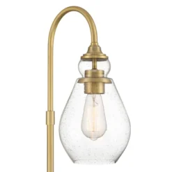 Possini Euro Design Possini Euro Vaile Desk Lamp With Dual USB Ports Warm Gold With Glass Shade -Famous Lighting Store GUEST d31c5f74 5138 4709 a8a4 fdf59696f1fa