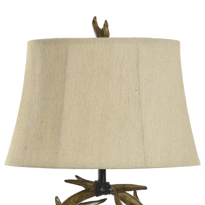 Dalton Brown Antler Table Lamp with Beige Hardback Fabric Shade - StyleCraft Dalton Brown Antler Table Lamp With Beige Hardback Fabric Shade - StyleCraft -Famous Lighting Store GUEST d4944ee9 0899 4b39 838e 94af4638af0e