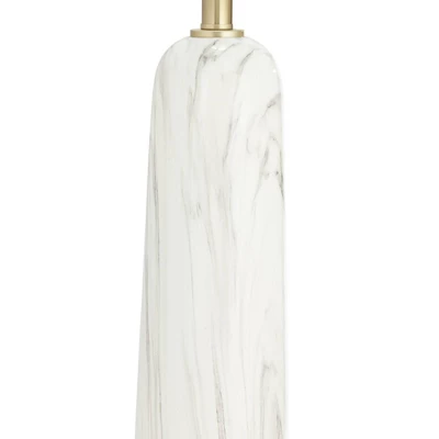 360 Lighting Maceao Modern Table Lamps 28" Tall Set of 2 White Faux Marble Tapered Drum Shade for Bedroom Living Room Bedside Nightstand Office House 360 Lighting Maceao Modern Table Lamps 28" Tall Set Of 2 White Faux Marble Tapered Drum Shade For Bedroom Living Room Bedside Nightstand Office House -Famous Lighting Store GUEST d85fdc42 ded6 4f8d 9b37 a29abeb02ca9