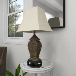 Rustic Table Lamp Set Of 2 Black - Olivia & May 15 Rustic Table Lamp Set Of 2 Black - Olivia & May -Famous Lighting Store GUEST d91a431e 2313 440d bfac ce889d3433cb