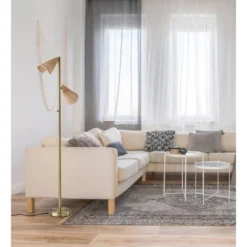 Cove Tree Floor Lamp Antique Brass - Adesso -Famous Lighting Store GUEST d95b666f 6904 43c6 90a0 c577c583ab23