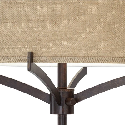 Franklin Iron Works Tremont Mid Century Modern Floor Lamp 62" Tall Deep Bronze Metal Tan Burlap Drum Shade for Living Room Bedroom Office House Home Franklin Iron Works Tremont Mid Century Modern Floor Lamp 62" Tall Deep Bronze Metal Tan Burlap Drum Shade For Living Room Bedroom Office House Home -Famous Lighting Store GUEST d9dce0e8 93f3 4da1 b3fb e89a3e1d6a5d
