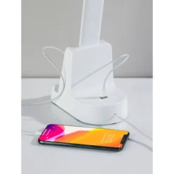 Cody LED Wireless Charging Desk Lamp With Smart Switch (Includes LED Light Bulb) Matte White - Adesso -Famous Lighting Store GUEST daa91501 12e3 4938 bf53 9209ce660b5a
