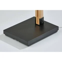 Walden Natural Wood Floor Lamp Black - Adesso -Famous Lighting Store GUEST dcb7831b a8fb 4bbd 8b71 75cc0d8e5582