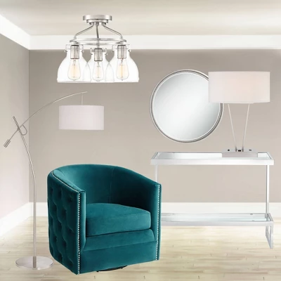 Possini Euro Design Modern Arc Floor Lamp 69" Tall Brushed Steel Adjustable Boom Off White Linen Drum Shade for Living Room Reading Office Possini Euro Design Modern Arc Floor Lamp 69" Tall Brushed Steel Adjustable Boom Off White Linen Drum Shade For Living Room Reading Office -Famous Lighting Store GUEST de879645 a18c 41db 8712 9b539e73333e