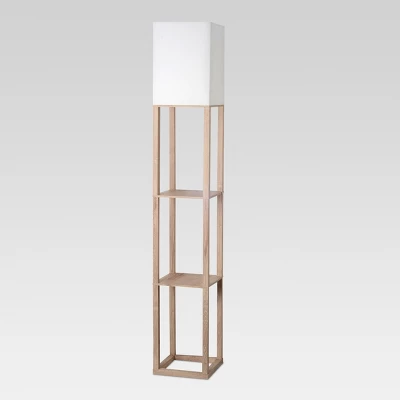 Alabaster Shelf Floor Lamp Light Brown - Threshold™ Alabaster Shelf Floor Lamp Light Brown - Threshold™ -Famous Lighting Store GUEST df99c542 8aed 4400 b673 647729a83bd4