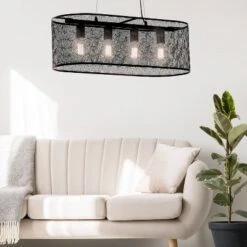30" 4-Light Gianna Chandelier Black - River Of Goods 8 30" 4-Light Gianna Chandelier Black - River Of Goods -Famous Lighting Store GUEST dfdf11c6 ac64 4f4f a0d1 cc64e311a6ae
