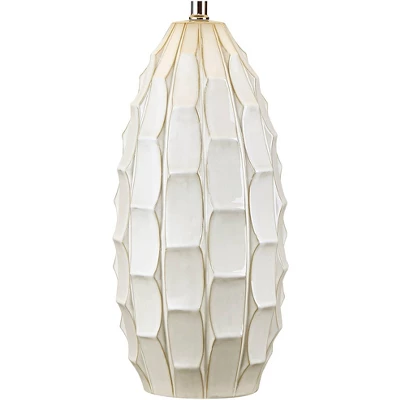 Possini Euro Design Cosgrove Modern Mid Century Table Lamp 32 3/4" Tall White Glazed Ceramic Beige Fabric Drum Shade for Bedroom Living Room Bedside Possini Euro Design Cosgrove Modern Mid Century Table Lamp 32 3/4" Tall White Glazed Ceramic Beige Fabric Drum Shade For Bedroom Living Room Bedside -Famous Lighting Store GUEST e15958a3 0b96 48ea bace d8ad192dac70