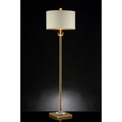 63.25" Traditional Metal Floor Lamp with Square Base Gold - Ore International 63.25" Traditional Metal Floor Lamp With Square Base Gold - Ore International -Famous Lighting Store GUEST e19b2f23 a802 40a8 972a c46946ffcde6