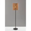 58" Cabana Collection Floor Lamp Black - Adesso -Famous Lighting Store GUEST e491be85 52ce 4c03 b757 9522b3424728