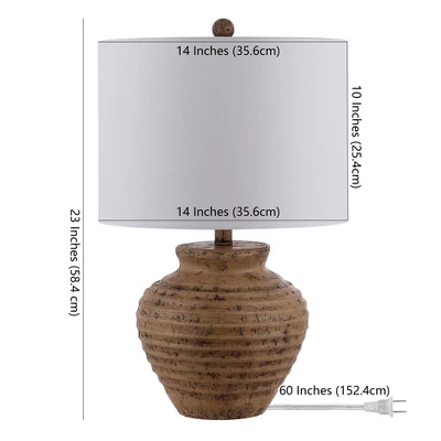 Kamryn Resin Table Lamp - Brown - Safavieh Kamryn Resin Table Lamp - Brown - Safavieh -Famous Lighting Store GUEST e53f640f 724d 4738 93cd 565b4cc9ccd5