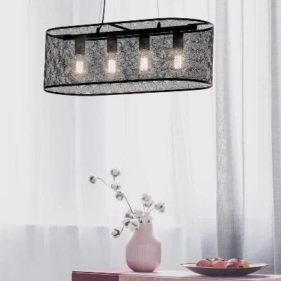 30" 4-Light Gianna Chandelier Black - River of Goods 30" 4-Light Gianna Chandelier Black - River Of Goods -Famous Lighting Store GUEST e76d4c79 47be 42e5 aefb d0cf022d1c18