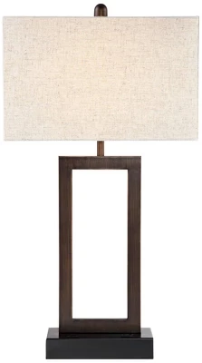 360 Lighting Todd Modern Table Lamps 30" Tall Set of 2 Bronze with USB and AC Power Outlet in Base Oatmeal Shade for Bedroom Living Room Bedside Desk 360 Lighting Todd Modern Table Lamps 30" Tall Set Of 2 Bronze With USB And AC Power Outlet In Base Oatmeal Shade For Bedroom Living Room Bedside Desk -Famous Lighting Store GUEST ea22a1ad c733 48a6 a580 dbb0eefa184d