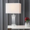 26.5" Crystal Ophelia Table Lamp (Includes LED Light Bulb) Clear - JONATHAN Y -Famous Lighting Store GUEST ea4a9301 1568 45a4 a07a 30c3811ac24f