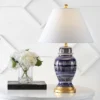 27" Ceramic/Iron Modern Coastal Table Lamp (Includes LED Light Bulb) Navy - JONATHAN Y 1 27" Ceramic/Iron Modern Coastal Table Lamp (Includes LED Light Bulb) Navy - JONATHAN Y -Famous Lighting Store GUEST ecc846da 1c00 4728 88bc 907f2d2fca52