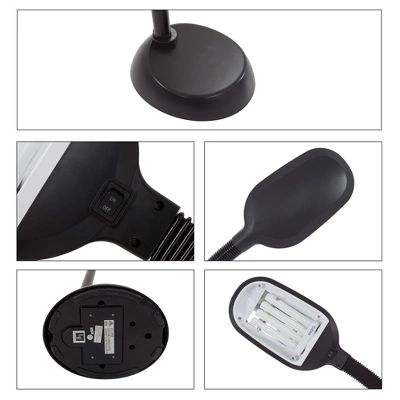 Adjustable Floor Lamp - 6ft Full Spectrum Natural Sunlight Lamp with Bendable Neck - Reading, Crafts, Esthetician Floor Light by Lavish Home (Black) Adjustable Floor Lamp - 6ft Full Spectrum Natural Sunlight Lamp With Bendable Neck - Reading, Crafts, Esthetician Floor Light By Lavish Home (Black) -Famous Lighting Store GUEST ed89d10f e4fa 4232 a642 2fe53697f06f