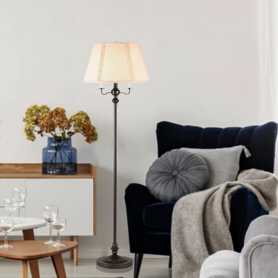 59" 6-way Metal Floor Lamp Dark Bronze - Cal Lighting 59" 6-way Metal Floor Lamp Dark Bronze - Cal Lighting -Famous Lighting Store GUEST eea4c659 8961 4cc2 aa9c 7af7e6166694