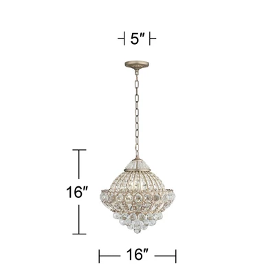 Vienna Full Spectrum Wallingford Antique Brass Chandelier 16" Wide French Crystal Glass 6-Light Fixture for Dining Room House Kitchen Island Entryway Vienna Full Spectrum Wallingford Antique Brass Chandelier 16" Wide French Crystal Glass 6-Light Fixture For Dining Room House Kitchen Island Entryway -Famous Lighting Store GUEST f010628e 7a62 464b 94b7 1d259b581a4a