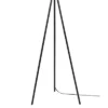 61.25" Metal Tripod Floor Lamp With Linen Shade Black/White - Cresswell Lighting -Famous Lighting Store GUEST f31c69d8 4acc 4a9c 9252 c690b54aaaec