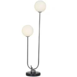 2-Light Marble Orb Table Lamp With Marble Base - Olivia & May -Famous Lighting Store GUEST f47a6482 b2d0 49a2 9354 32ccf7224188