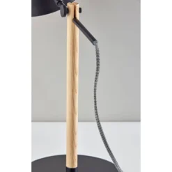Natural Wood Dylan Desk Lamp Black - Adesso -Famous Lighting Store GUEST f869c938 1cc6 4239 a52f e868e28ef240