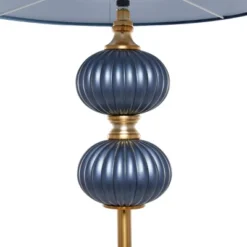Fabric Floor Lamp With Drum Shade Blue - Olivia & May 5 Fabric Floor Lamp With Drum Shade Blue - Olivia & May -Famous Lighting Store GUEST fb07cff5 a520 43ad 95ff 28a9c8057f12