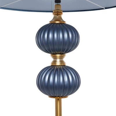 Fabric Floor Lamp with Drum Shade Blue - Olivia & May Fabric Floor Lamp With Drum Shade Blue - Olivia & May -Famous Lighting Store GUEST fb07cff5 a520 43ad 95ff 28a9c8057f12
