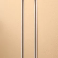 HOMCOM Modern LED 2 Light Floor Lamp, Tall Standing Lamp With Rotatable Ring Light And Height Adjustable Side Light For Living Room Or Bedroom, Silver -Famous Lighting Store GUEST fb5b8bbe 961e 4ef7 881d a2416cd8ee32