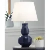 Zellrock Ceramic Table Lamp Navy - Signature Design By Ashley -Famous Lighting Store GUEST fc2ed8fb 1e3c 4905 93bd 39873979ceb5