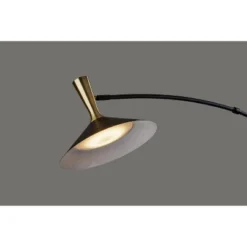 Bradley Arc Lamp With Smart Switch Black (Includes LED Light Bulb) - Adesso -Famous Lighting Store GUEST fc871f7b 5368 42cf 8d20 76487b111698