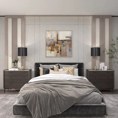 Metal Buffet Lamp with Drum Shade Black - Olivia & May Metal Buffet Lamp With Drum Shade Black - Olivia & May -Famous Lighting Store GUEST fe779f44 02ce 4ff1 9846 a6e2ef601ef3