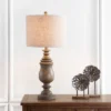 28.5" Abeline Resin Table Lamp (Includes LED Light Bulb) Brown - JONATHAN Y -Famous Lighting Store GUEST ff772360 07eb 493a 90a3 fc6a771a7d05