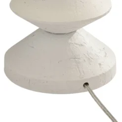 360 Lighting Modern Table Lamps 24 1/2" High Set Of 2 White Sculpture Fabric Cone Shade For Bedroom Living Room House Home Bedside Nightstand Office 7 360 Lighting Modern Table Lamps 24 1/2" High Set Of 2 White Sculpture Fabric Cone Shade For Bedroom Living Room House Home Bedside Nightstand Office -Famous Lighting Store GUEST ffbd9319 2e83 4110 bc68 f6c7c9459da3